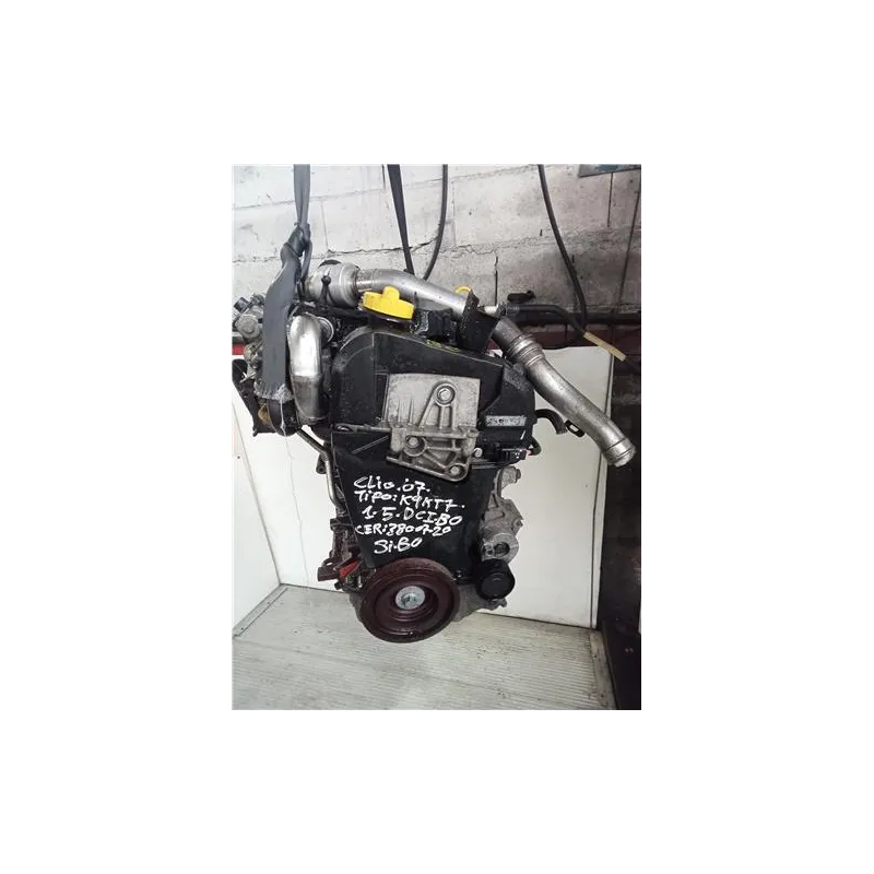 Recambio de motor completo para renault clio iii (2005) 1.5 dci referencia OEM IAM K9KT766  