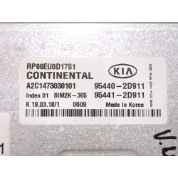 Recambio de centralita cambio automatico para kia carens iv van (a4) crdi referencia OEM IAM A2C1473030101 954402D911  