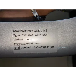 Recambio de defensa para suzuki vitara (se/sf/et)(1988) 1.9 d (et) referencia OEM IAM A0913AA  