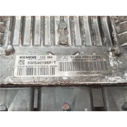 Recambio de centralita inyeccion para peugeot 407 hdi 135 referencia OEM IAM 5WS40196FT SID803  