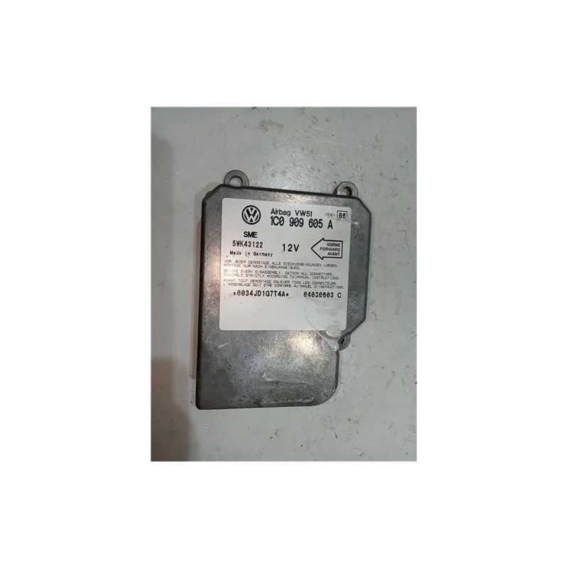 Recambio de centralita airbag para seat leon (1m1)(11.1999) tdi referencia OEM IAM 1C0909605A  