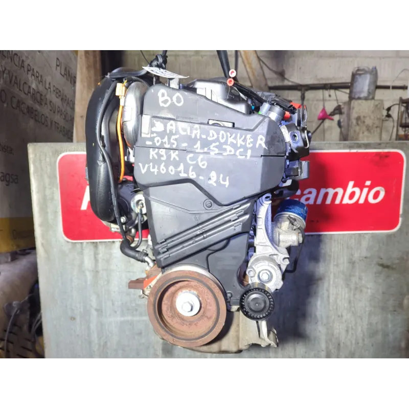 Recambio de motor completo para dacia dokker 1.5 dci referencia OEM IAM K9KC612  