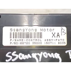 Recambio de mando climatizador para ssangyong tivoli 1.6 xdi 160 referencia OEM IAM 6872035000 A2C91285903  