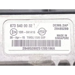 Recambio de centralita inyeccion para ssangyong tivoli 1.6 xdi 160 referencia OEM IAM 6735400032 10R041416  