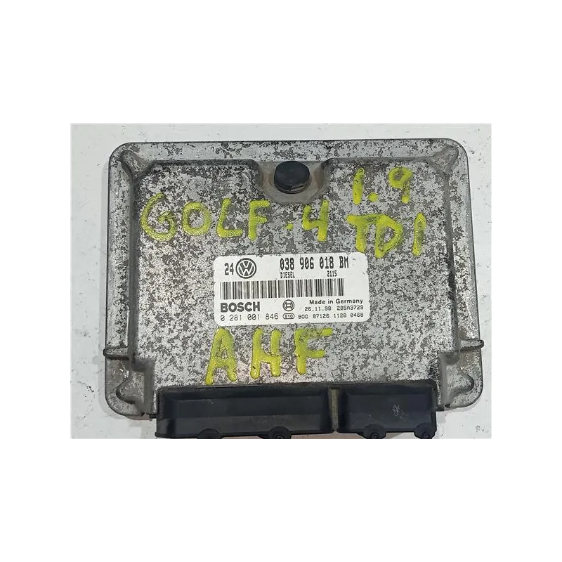 Recambio de centralita inyeccion para volkswagen golf iv berlina (1j1)(1997) 1.9 tdi referencia OEM IAM 038906018BM  