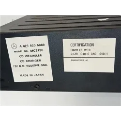 Recambio de radio cd para mercedes-benz clase s (bm 140) coupe (01.1992) referencia OEM IAM A0028205989  
