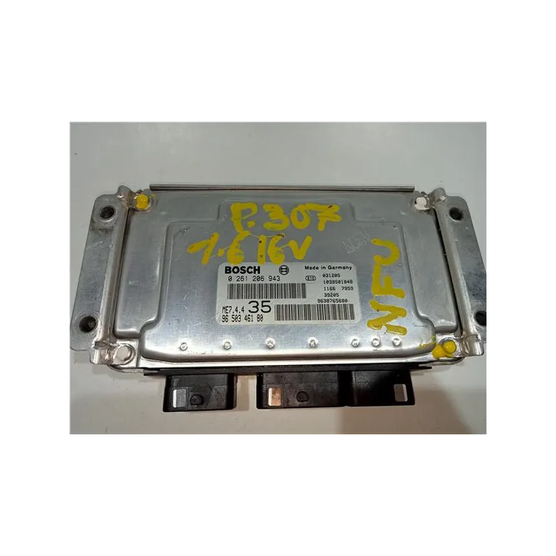 Recambio de centralita inyeccion para peugeot 307 (3a/c) 1.6 16v referencia OEM IAM 0261206943  