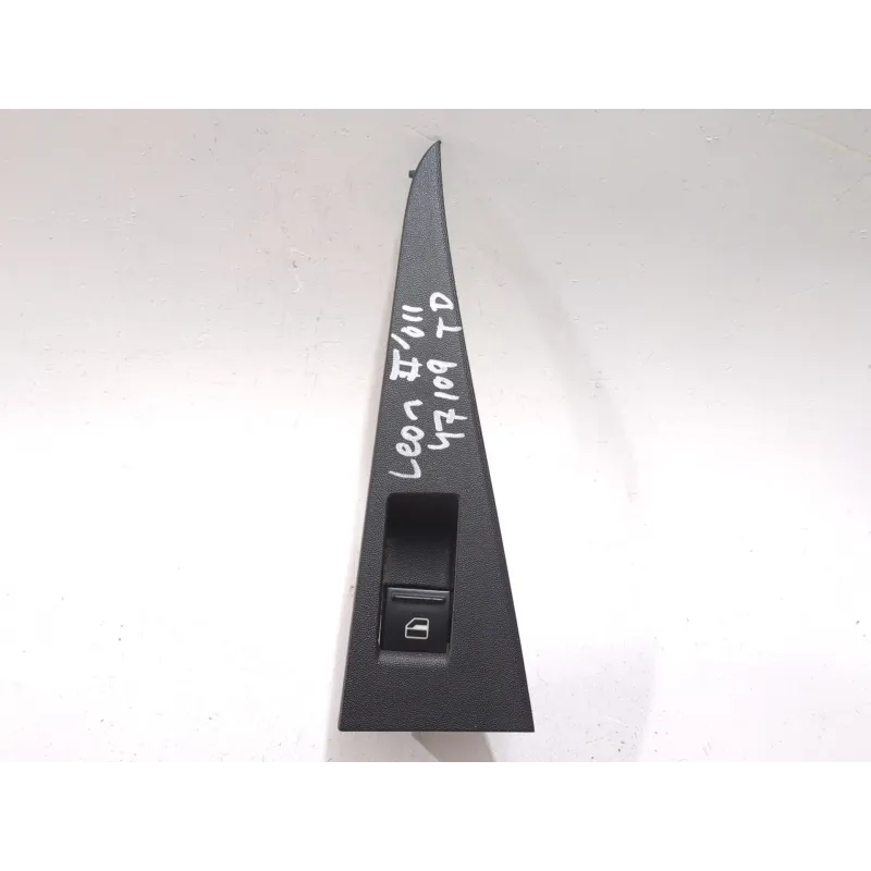 Recambio de mando elevalunas trasero derecho para seat leon (1p1) 1.6 tdi referencia OEM IAM 156023181 1P0867228A  