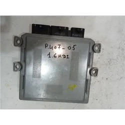 Recambio de centralita inyeccion para peugeot 407 hdi 135 referencia OEM IAM 5WS40204ET SID803 HW9655041480  