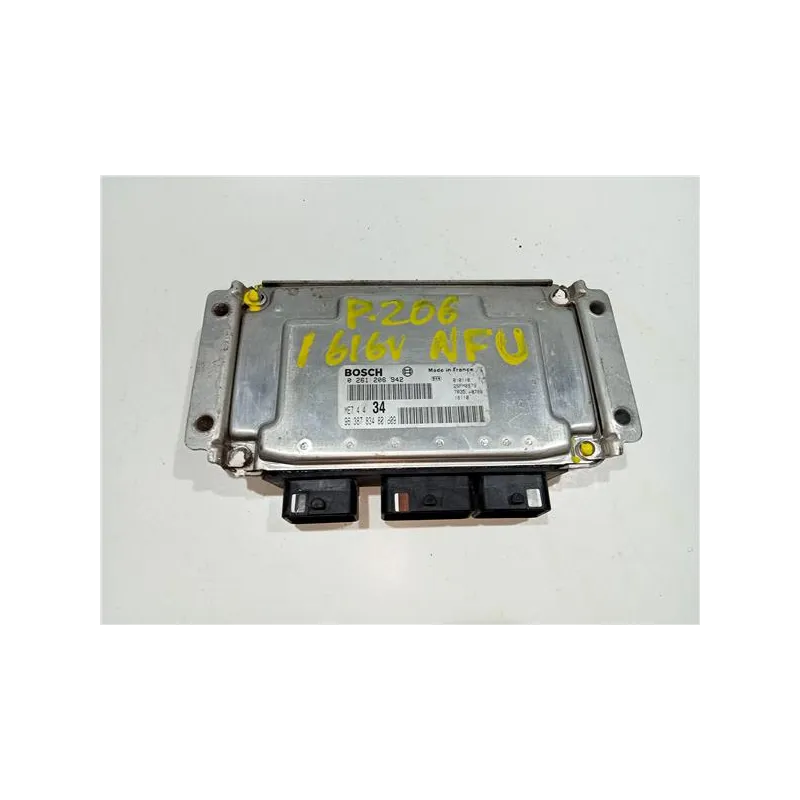 Recambio de centralita inyeccion para peugeot 206 sedán 1.6 16v referencia OEM IAM 0261206942  