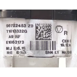Recambio de mando climatizador para peugeot 208 i (ca_, cc_) 1.2 vti 82 referencia OEM IAM 96722483ZD  