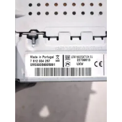 Recambio de sistema audio / radio cd para opel astra j gtc 2.0 cdti (08) referencia OEM IAM 7612034257  