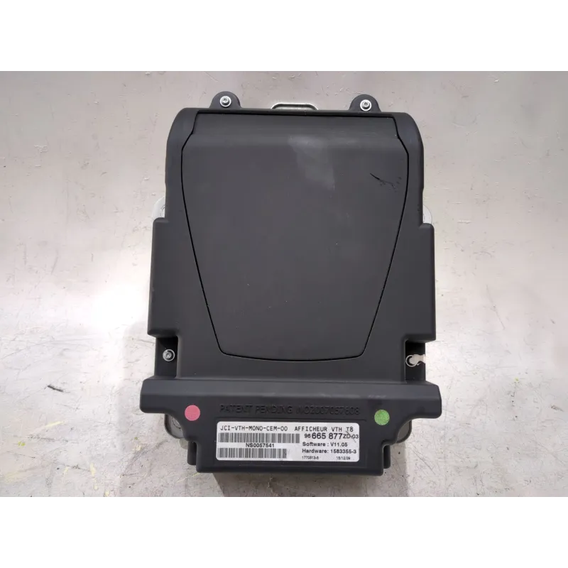 Recambio de pantalla multifuncion para peugeot 3008 i monospace (0u_) 1.6 thp referencia OEM IAM 96665877ZD  