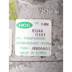 Recambio de compresor a/a para hyundai i30 (fd) 1.6 referencia OEM IAM F500AN8AA01  