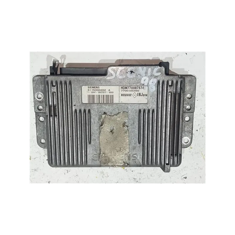 Recambio de centralita inyeccion para renault megane i scenic (ja0)(1996) 1.9 d 80cv referencia OEM IAM S115300202A  