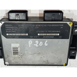 Recambio de centralita inyeccion para peugeot 206 (1998) 1.4 hdi eco 70 referencia OEM IAM 9640899880 R04080015G  
