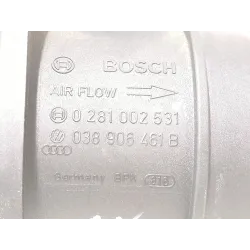 Recambio de caudalimetro para audi a3 (8p1) 1.9 tdi referencia OEM IAM 0281002531 038906461B  