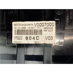 Recambio de cuadro completo para seat leon (1p1)(05.2005) 1.9 tdi referencia OEM IAM 1P0920804C A2C53029630  