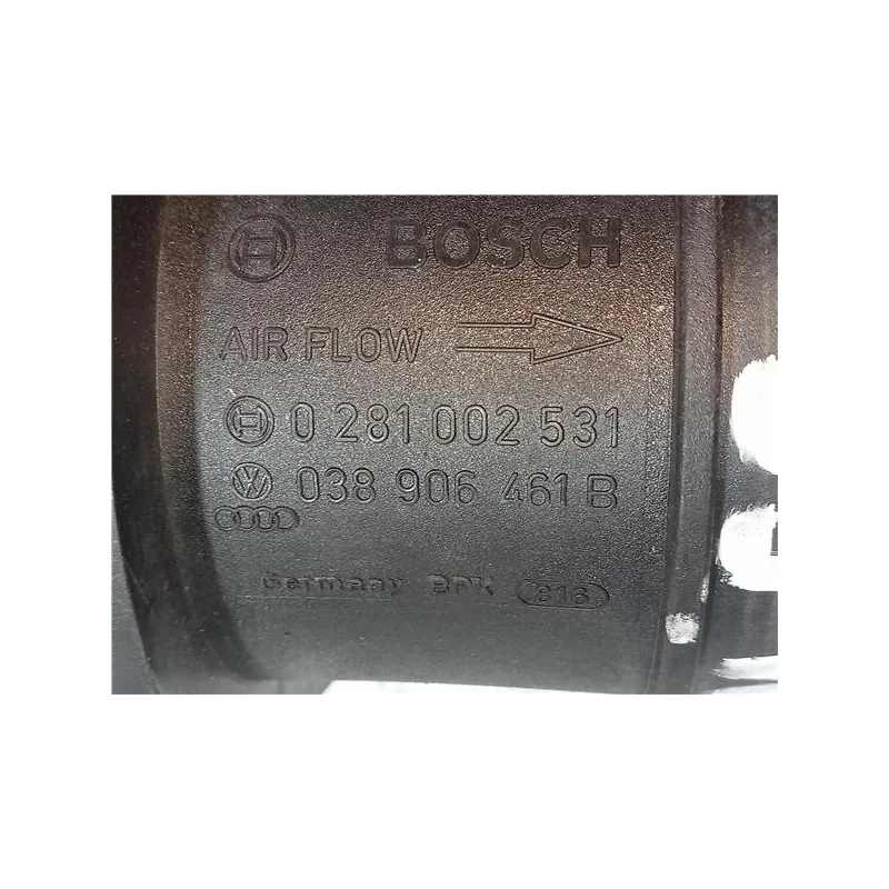 Recambio de caudalimetro para volkswagen golf v (1k1)(2003) 2.0 tdi 16v referencia OEM IAM 0281002531  