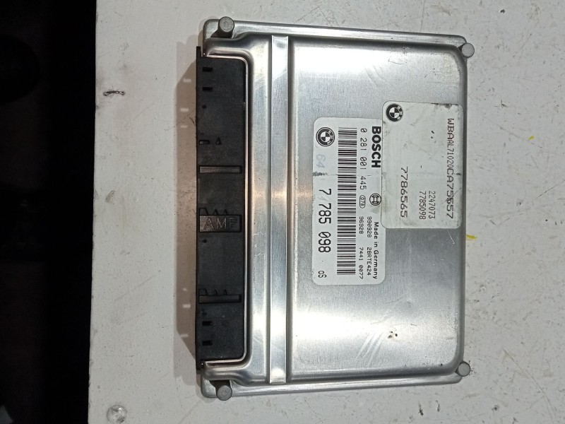 Recambio de centralita inyeccion para bmw 3 (e46) 320 d referencia OEM IAM 7785098  