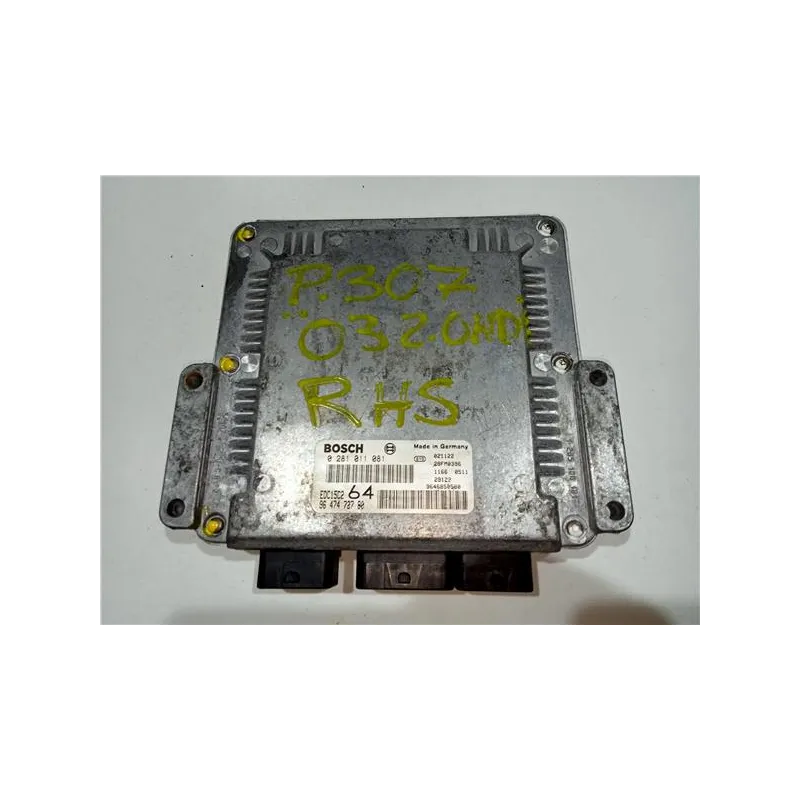 Recambio de centralita inyeccion para peugeot 307 (3a/c) 2.0 hdi 110 referencia OEM IAM 0281011081  
