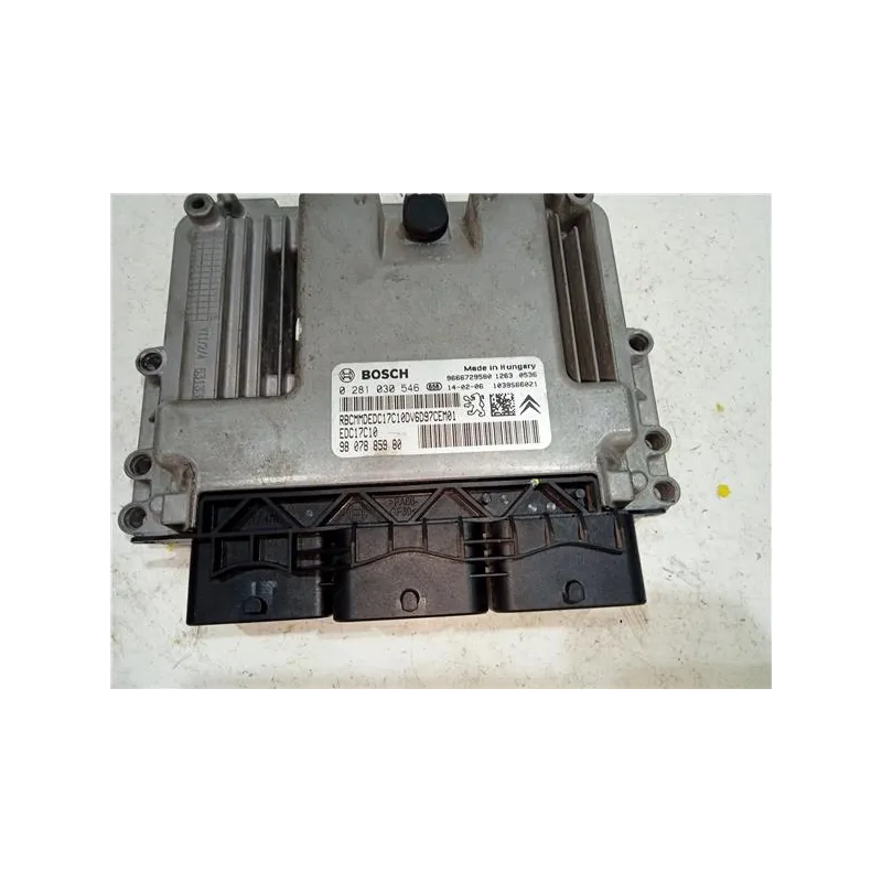 Recambio de centralita inyeccion para citroën c3 (09.2009) 1.4 hdi 70 referencia OEM IAM 9807885980 EDC17C10  