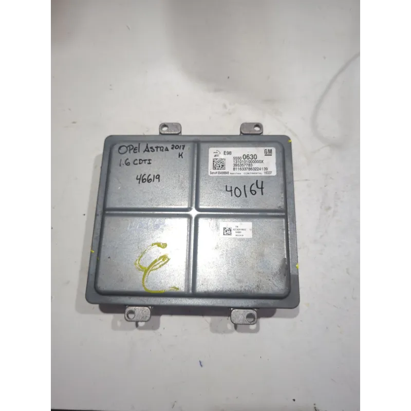 Recambio de centralita inyeccion para opel astra k (b16) 1.6 cdti (68) referencia OEM IAM 55500630  
