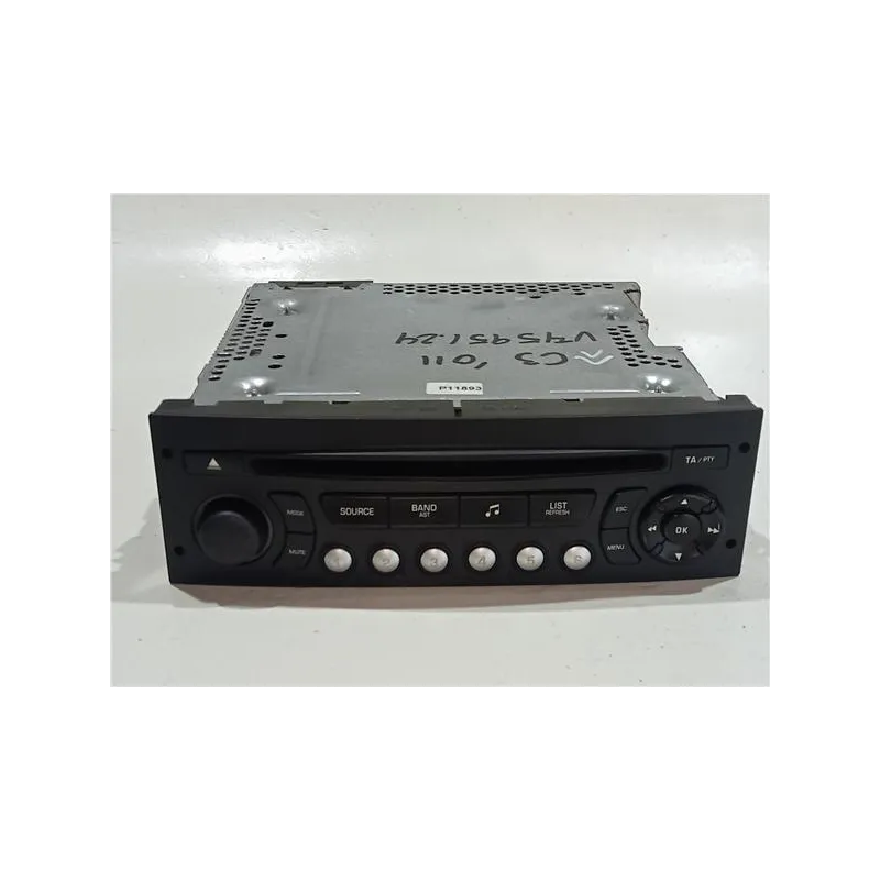 Recambio de radio cd para citroën c3 attraction 16v referencia OEM IAM 96662670XT04 A2C53284717  
