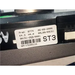 Recambio de mandos climatizador para opel astra h berlina (2004) 1.6 referencia OEM IAM 13245116  