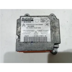 Recambio de centralita airbag para citroën berlingo combi (2008) 1.6 hdi 90 referencia OEM IAM 603602500  