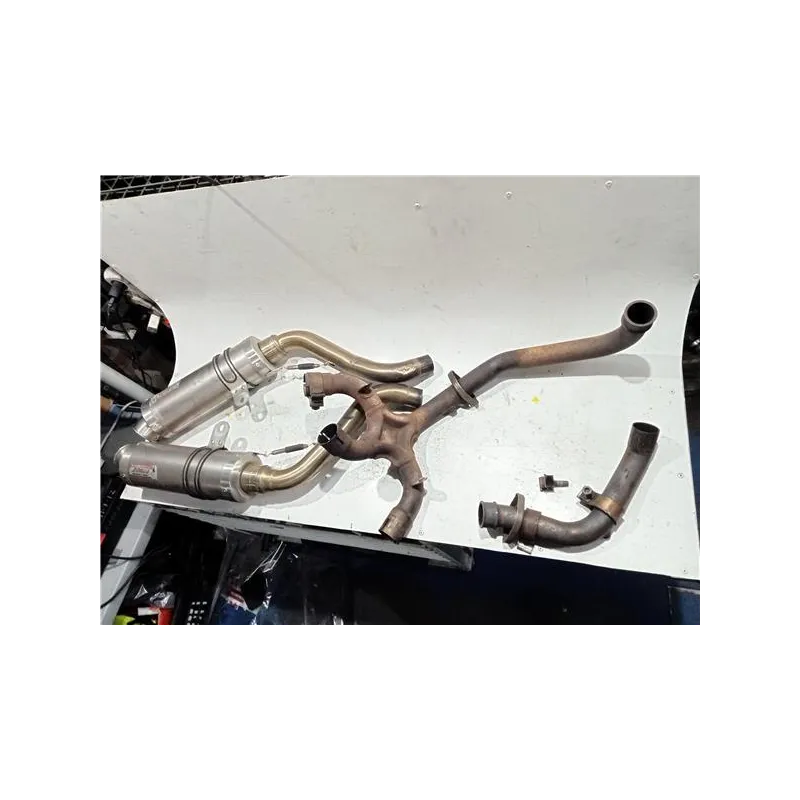 Recambio de escape completo para ducati monster 620 monster 620 referencia OEM IAM ME067 E57 92R 01 TITANIO  