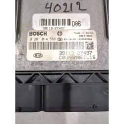 Recambio de centralita inyeccion para kia carens iii monospace (un) 2.0 crdi 115 referencia OEM IAM 0281014568  