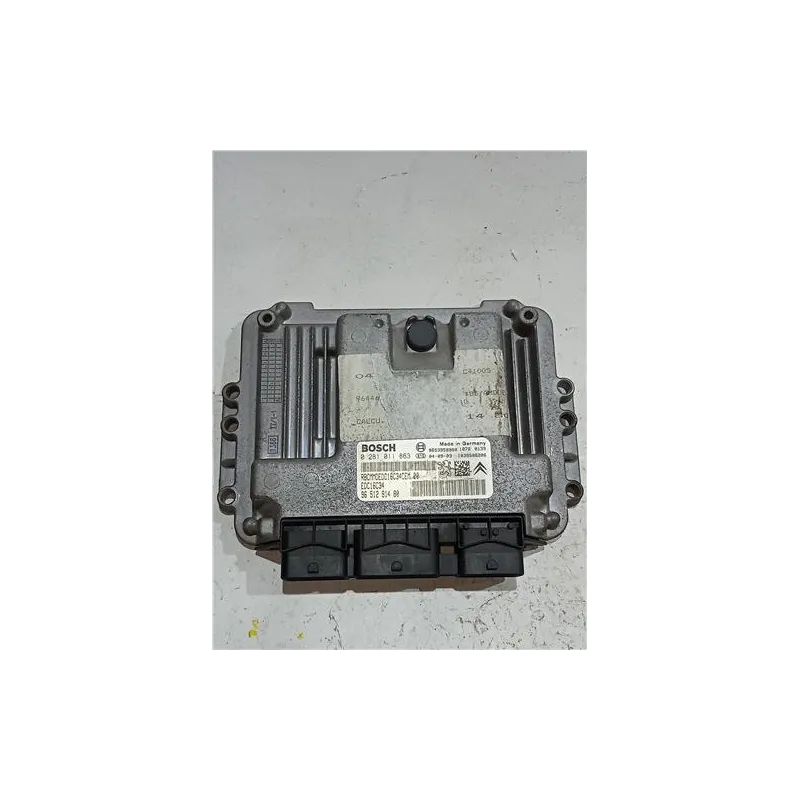 Recambio de centralita inyeccion para citroën c4 berlina (06.2004) 2.0 16v referencia OEM IAM 0281011863 EDC16C34  