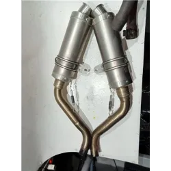 Recambio de escape completo para ducati monster 620 monster 620 referencia OEM IAM ME067 E57 92R 01 TITANIO  