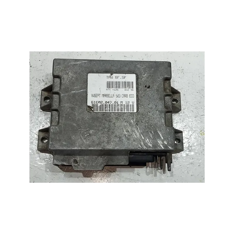 Recambio de centralita inyeccion para seat marbella (1986) 0.9 ce [0,9 ltr. - 29 kw] referencia OEM IAM 6160204701M  