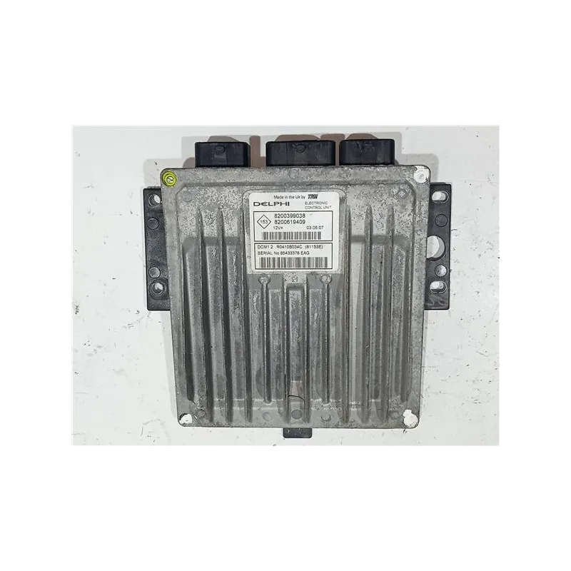 Recambio de centralita inyeccion para nissan note (e11e)(01.2006) 1.5 dci referencia OEM IAM 8200399038 8200619409  
