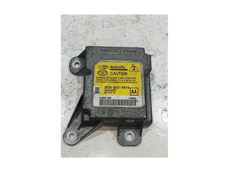 Recambio de centralita airbag para tata indica (19982018) referencia OEM IAM 282054219919  