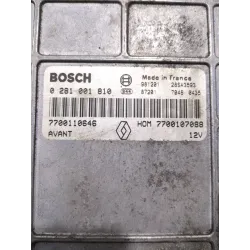 Recambio de centralita inyeccion para renault megane 1.9 referencia OEM IAM 0281001810  