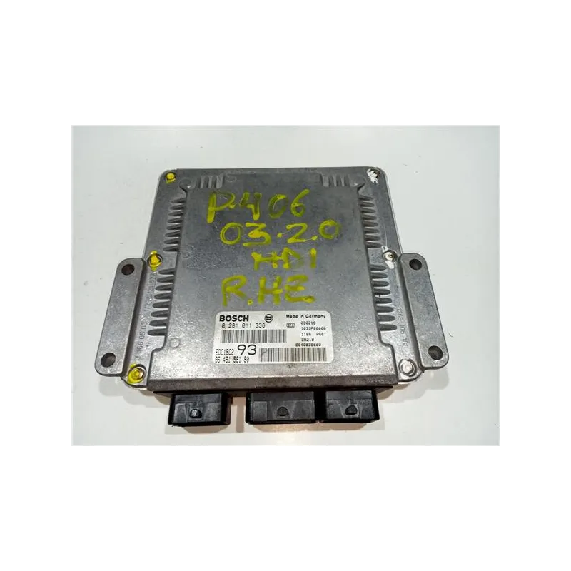 Recambio de centralita inyeccion para peugeot 407 (2004) 2.0 hdi referencia OEM IAM 0281011338  