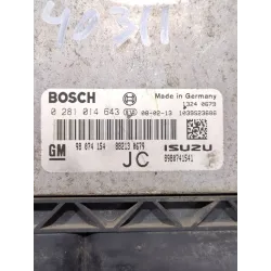 Recambio de centralita inyeccion para opel astra h (a04) 1.7 cdti (l48) referencia OEM IAM 0281014643  