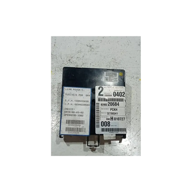 Recambio de caja reles para renault vel satis (bj0)(2002) 3.0 dci (bj0n) referencia OEM IAM 8200220684  
