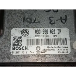 Recambio de centralita inyeccion para volkswagen passat berlina (3c2)(2005) 2.0 tdi referencia OEM IAM 03G906021DP EDC16U34  