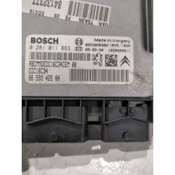 Recambio de centralita inyeccion para peugeot 307 (3a/c) 1.6 hdi referencia OEM IAM 0281011863  