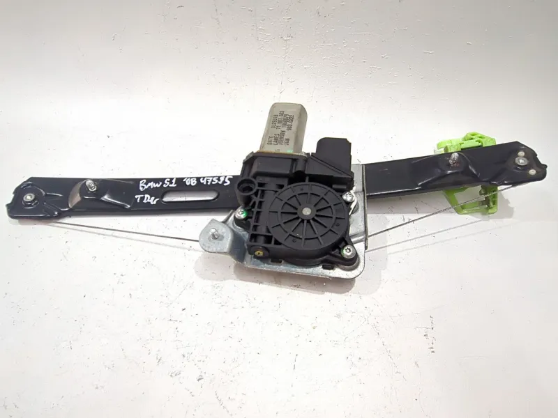 Recambio de mecanismo elevalunas trasero derecho para bmw 1 (e81) 118 d referencia OEM IAM 71001603 9030222  