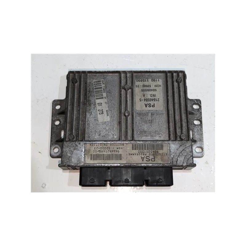 Recambio de centralita inyeccion para peugeot 206 + (2009) 1.4 básico [1,4 ltr. - 55 kw] referencia OEM IAM 9645211580  