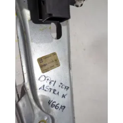 Recambio de mecanismo elevalunas trasero derecho para opel astra k (b16) 1.6 cdti (68) referencia OEM IAM 13406678  