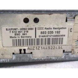 Recambio de sistema audio / radio cd para audi a4 b6 (8e2) 1.9 tdi referencia OEM IAM 8E0035192  