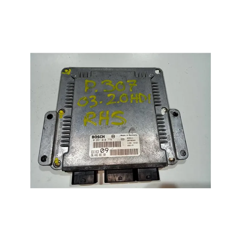 Recambio de centralita inyeccion para peugeot 307 (3a/c) 2.0 hdi 110 referencia OEM IAM 0281010779  