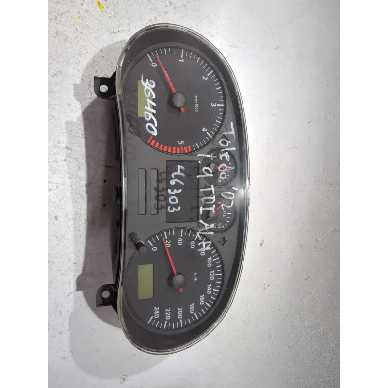 Recambio de cuadro cuentakilometros para seat toledo (1m2)(03.1999) 1.9 tdi referencia OEM IAM 110080152005  