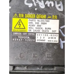 Recambio de faro delantero izquierdo para toyota auris (_e15_) 2.0 d-4d (ade150_) referencia OEM IAM 8596752020  